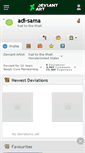 Mobile Screenshot of adi-sama.deviantart.com