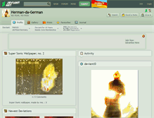 Tablet Screenshot of herman-da-german.deviantart.com