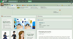 Desktop Screenshot of nikchik-11.deviantart.com