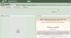 Desktop Screenshot of leoandban.deviantart.com