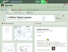 Tablet Screenshot of akius-ikubi.deviantart.com