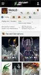 Mobile Screenshot of nickld.deviantart.com