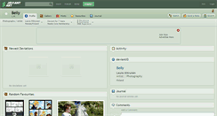 Desktop Screenshot of beily.deviantart.com