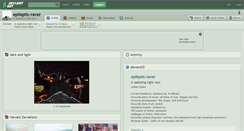Desktop Screenshot of epileptic-raver.deviantart.com