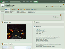 Tablet Screenshot of epileptic-raver.deviantart.com