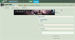 Desktop Screenshot of annabel-leigh.deviantart.com