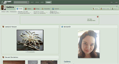 Desktop Screenshot of gadiena.deviantart.com