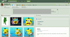 Desktop Screenshot of pedobear45.deviantart.com