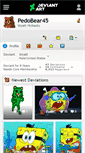 Mobile Screenshot of pedobear45.deviantart.com