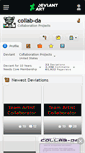 Mobile Screenshot of collab-da.deviantart.com