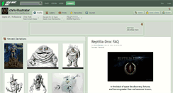 Desktop Screenshot of chris-illustrator.deviantart.com