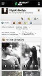 Mobile Screenshot of miyuki-freiya.deviantart.com