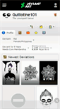 Mobile Screenshot of guillotine101.deviantart.com