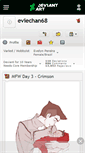 Mobile Screenshot of eviechan68.deviantart.com