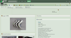 Desktop Screenshot of fl-0at.deviantart.com