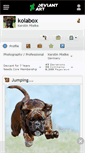 Mobile Screenshot of kolabox.deviantart.com