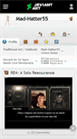 Mobile Screenshot of mad-hatter55.deviantart.com