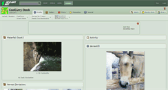 Desktop Screenshot of coolcurry-stock.deviantart.com