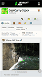 Mobile Screenshot of coolcurry-stock.deviantart.com