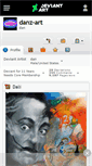 Mobile Screenshot of danz-art.deviantart.com