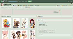 Desktop Screenshot of maguro-chan.deviantart.com