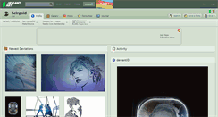 Desktop Screenshot of heinpold.deviantart.com