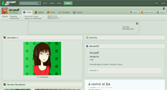 Desktop Screenshot of laruasdf.deviantart.com