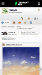 Mobile Screenshot of haayls.deviantart.com