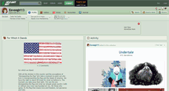 Desktop Screenshot of eeveegirl13.deviantart.com