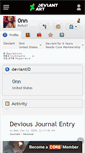 Mobile Screenshot of 0nn.deviantart.com