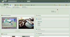 Desktop Screenshot of jam-lee.deviantart.com