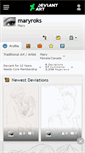 Mobile Screenshot of maryroks.deviantart.com