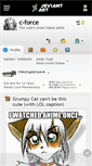 Mobile Screenshot of c-force.deviantart.com
