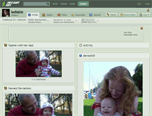 Tablet Screenshot of ladiable.deviantart.com