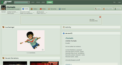 Desktop Screenshot of chumado.deviantart.com