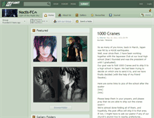 Tablet Screenshot of noctis-fc.deviantart.com