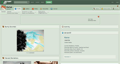 Desktop Screenshot of kuruo.deviantart.com