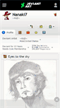 Mobile Screenshot of nanaki7.deviantart.com