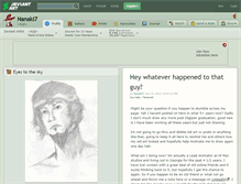Tablet Screenshot of nanaki7.deviantart.com