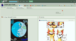 Desktop Screenshot of cynder-spyro-freak.deviantart.com