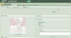 Desktop Screenshot of lilkitty-ninja.deviantart.com