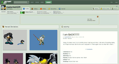 Desktop Screenshot of masterman209.deviantart.com