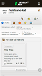 Mobile Screenshot of hurricane-kat.deviantart.com
