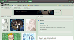 Desktop Screenshot of chaz-fan.deviantart.com