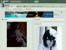 Tablet Screenshot of 29122.deviantart.com