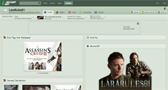 Desktop Screenshot of lararules81.deviantart.com