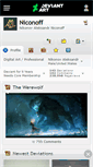 Mobile Screenshot of niconoff.deviantart.com