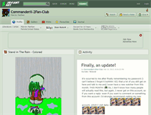 Tablet Screenshot of commanderx-2fan-club.deviantart.com