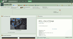Desktop Screenshot of muzzam1990.deviantart.com