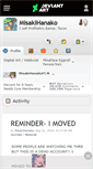 Mobile Screenshot of misakihanako.deviantart.com